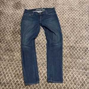 American Eagle Outfitters Blue Straight Leg Jeans